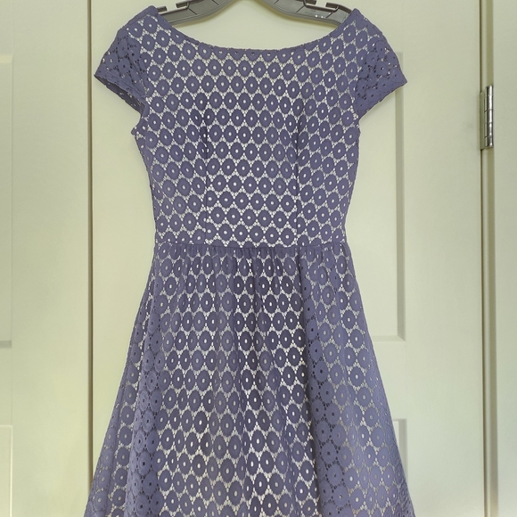 Purple Lace Dress - Picture 2 of 6